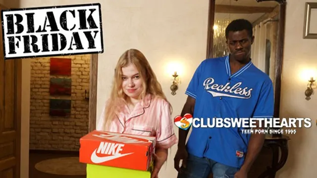 Genç kızların Black Friday'de sikiş ve seks