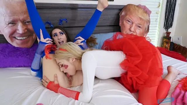 Sia Lust ve Mackenzie Mace'in Genç Kızların Erotik Seks Anları