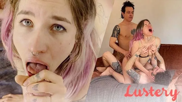 Amatör Kızın POV ile Anal ve Üçlü Seksi