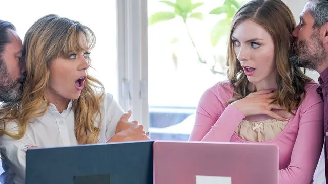 River Lynn ve Celestina Blooms'un Büyük Penis ve Oral Seks Anları ile Porno
