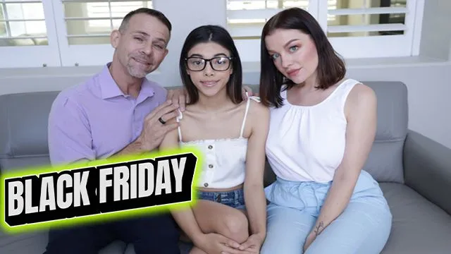 Filthy Rich ve Sovereign Syre ile Üvey Kız Kardeşi Üçlü Seks