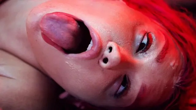 Lily Lou'nun Büyük Göğüslü ve Anal Seks Sahnesi