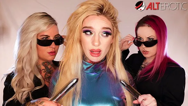 Darcy Diamond ve Lady Lazarus'un Lezbiyen Oyunları ve Seks