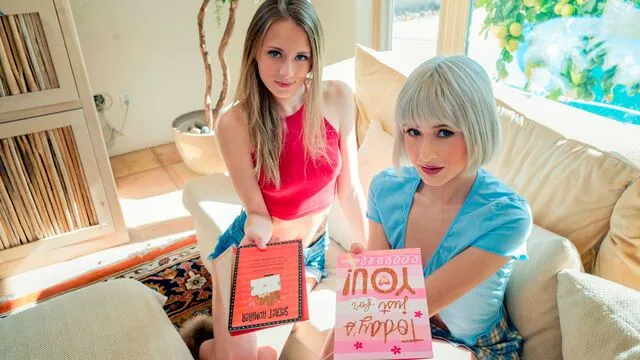 Evde Jessie Saint ve Kyler Quinn'in Üçlü Seks