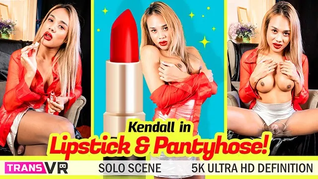 Asyalı Ladyboy'un Yüksek Topuklu Mastürbasyon ve Porno